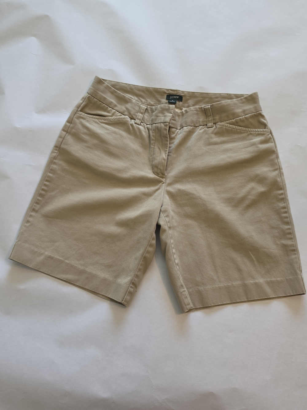 J. Crew Women’s Khaki Bermuda Shorts - Neutral Tan